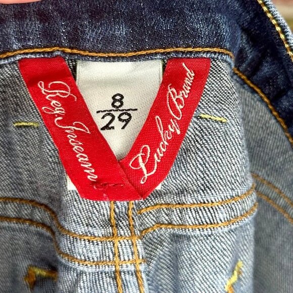 Lucky Brand Sweet N' Low Jeans with Zipper Size 8/29 - Picture 3 of 12